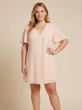 NWT BCBGeneration Blush Sheath Dress